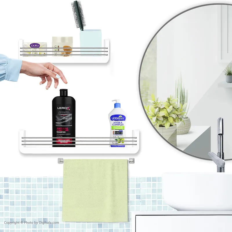 شامپو مو تقویتکننده مو لروکس مخصوص موهای آسیبدیده و خشک، وزن 550 گرم مدل Nurturing & Hair Care، ترمیمکننده، براقکننده، برطرفکننده وز مو، الکتریسیته مو و لطافتبخش با عصاره جلبک گالبنا - تصویر 3