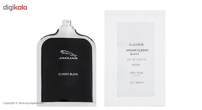 تستر ادو تویلت مردانه جگوار مدل Classic Black حجم 100 میلی لیتر - تصویر 3
