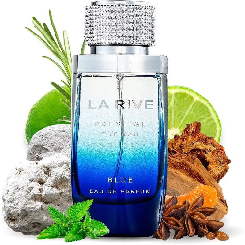 ادو پرفیوم مردانه لا ریو مدل prestige blue حجم 75 میلی لیتر - تصویر 2