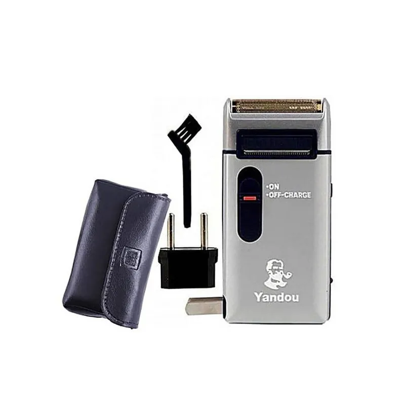 ماشین اصلاح موی صورت فویلی یاندو مدل Sv-W301U با تیغه استیل ضد زنگ، صفر زن، باتری قابل شارژ و طراحی ارگونومیک به همراه توری یدک - تصویر 5