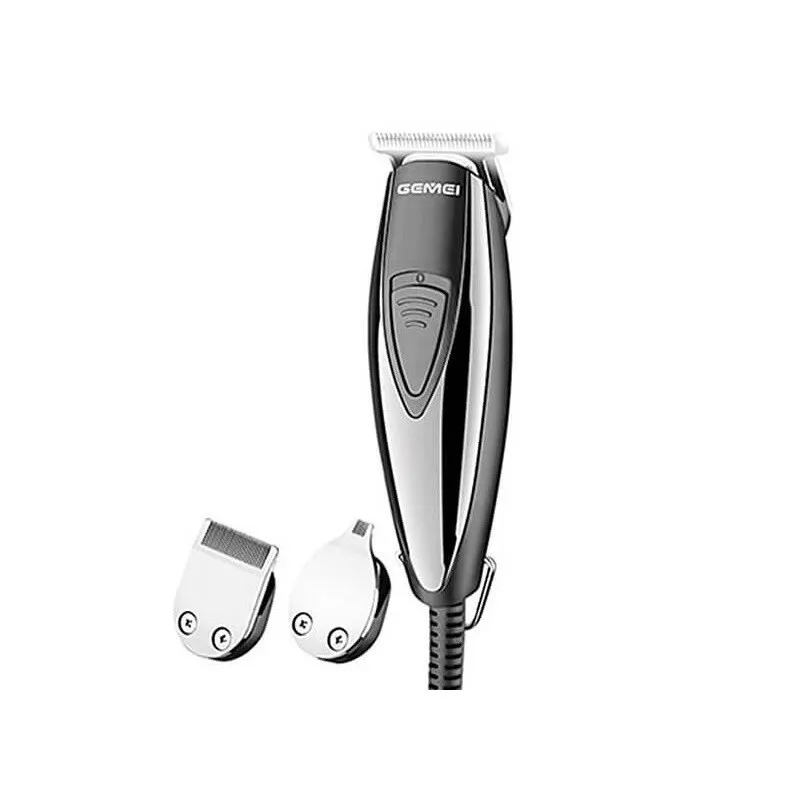 ماشین اصلاح موی سر و صورت جیمی مدل GM-830 با تیغه استیل ضد زنگ، برش مستقیم، قابلیت تنظیم سرعت، 7 شانه اصلاح از 0.2 تا 9 میلیمتر، وزن 200 گرم و منبع تغذیه برق با آداپتور - تصویر 3