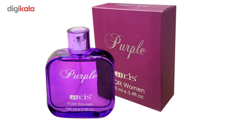 ادوپرفیوم زنانه اریس مدل Purple حجم 100 میلی لیتر Aris Purple For Women Eau De Parfum 100Ml - تصویر 3