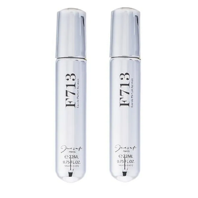عطر جیبی مردانه ژک ساف مدل F713 حجم 22 میلی لیتر بسته 2 عددی - تصویر 2