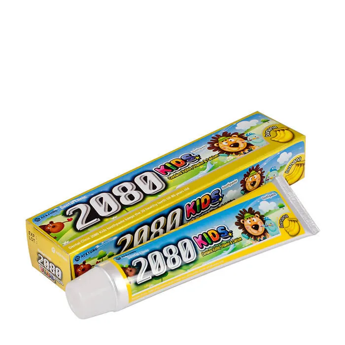 خمیر دندان کودک 2080 مدل Banana حجم 80 میلی لیتر - تصویر 2