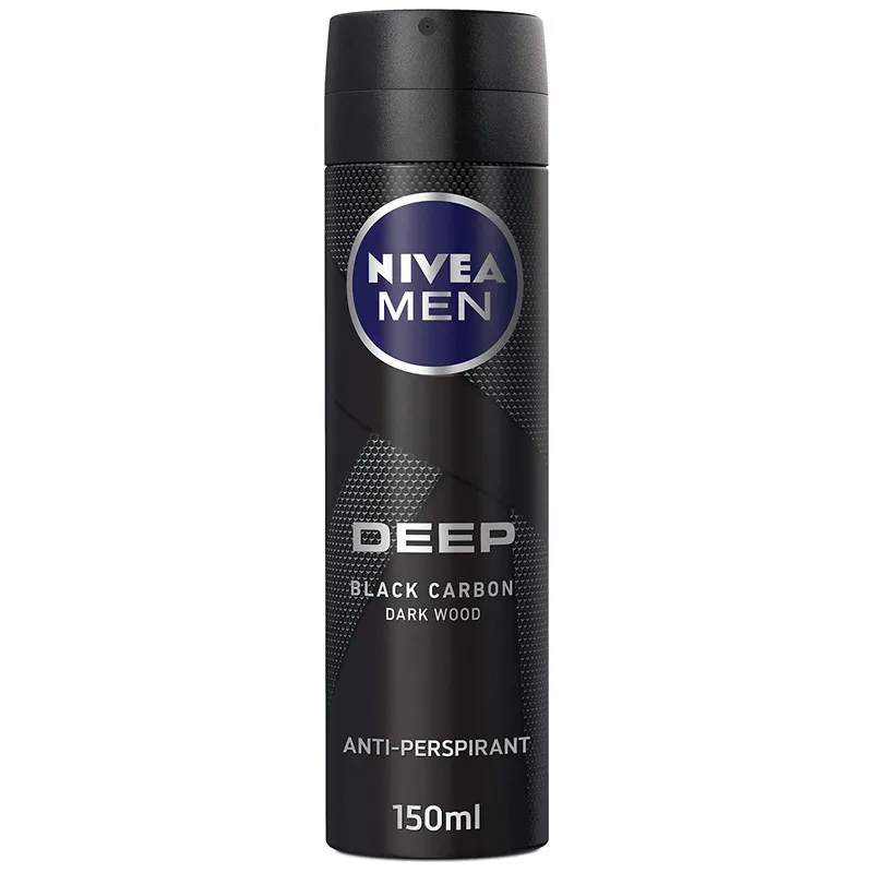 اسپری ضد تعریق مردانه نیوآ سری deep مدل Black Carbon حجم 150 میلی لیتر - تصویر 2