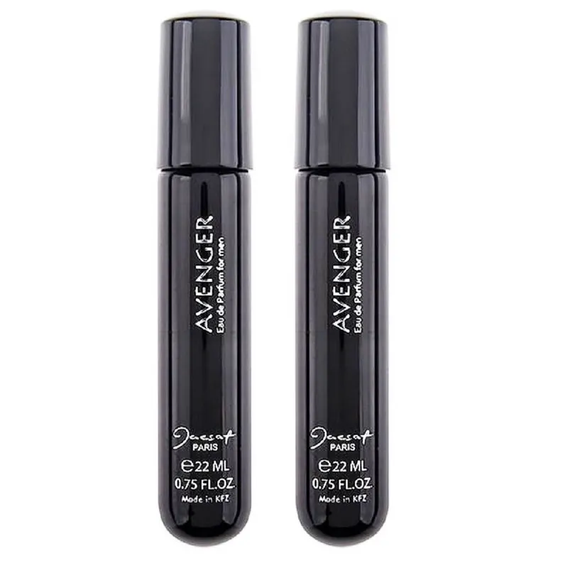 عطر جیبی مردانه ژک ساف مدل Avenger حجم 22 میلی لیتر بسته 2 عددی - تصویر 2