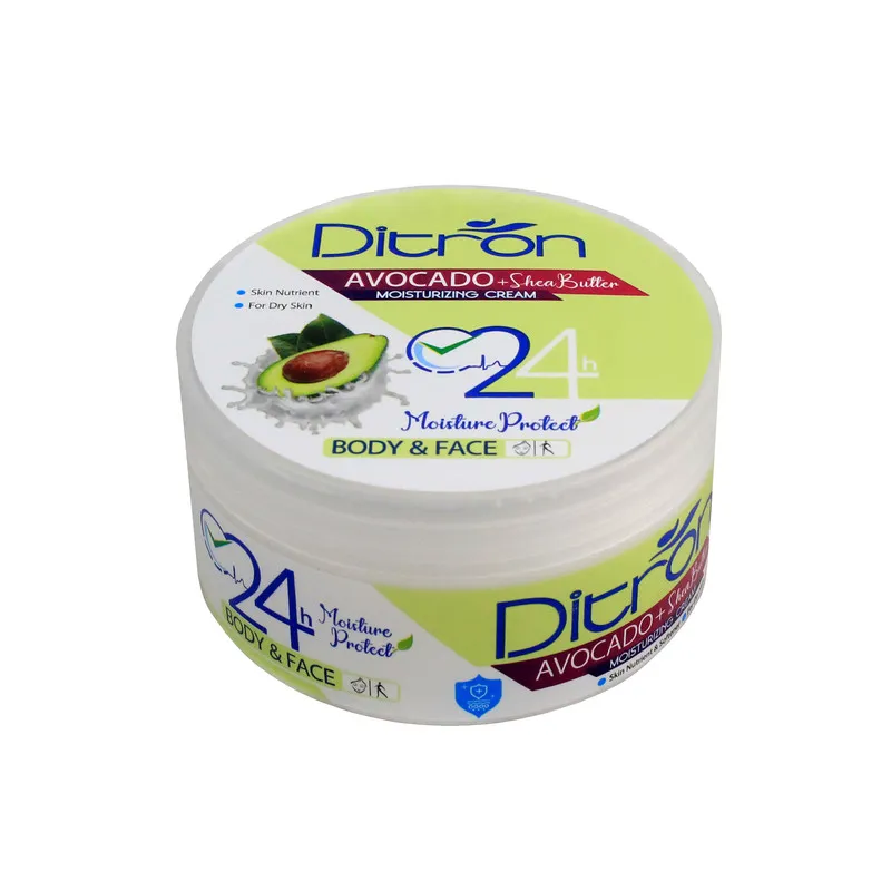 کرم مرطوب کننده دیترون مدل Avocado Oil حجم 200 میلی لیتر - تصویر 2