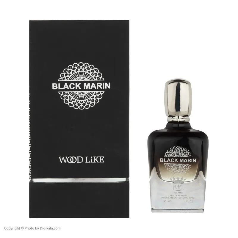 ادو پرفیوم مردانه وود لایک مدل Black Marin حجم 60 میلی لیتر - تصویر 2
