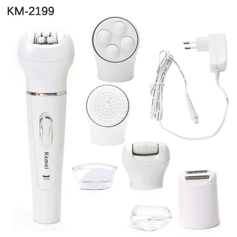 برس ‌پاک‌سازی و ماساژور صورت کیمی مدل KM-2199 - تصویر 5