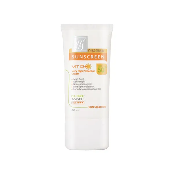 کرم ضدآفتاب بی‌رنگ مای +SPF50 مدل فارما سان سلوشن، مناسب پوست‌های چرب و مختلط، حجم 40 میلی‌لیتر - تصویر 2