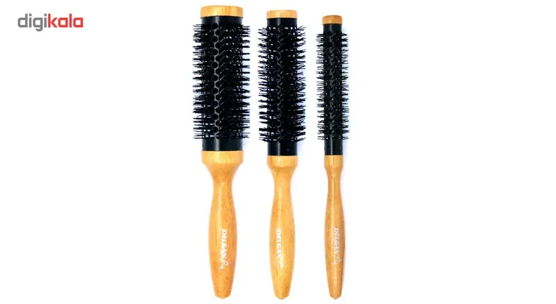 برس گرد افشان حرارتی 15، 25 و 35 میلیمتری دلگان مدل W19-000002 بسته 3 عددی - تصویر 2