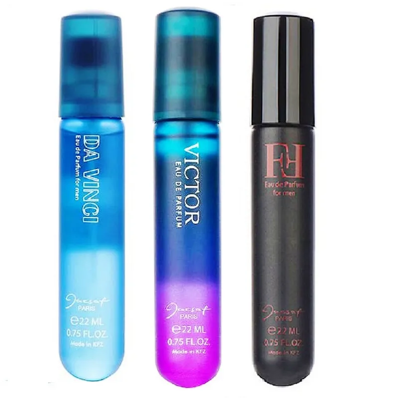 عطر جیبی مردانه ژک ساف مدل J2 حجم 22 میلی لیتر مجموعه 3 عددی - تصویر 2