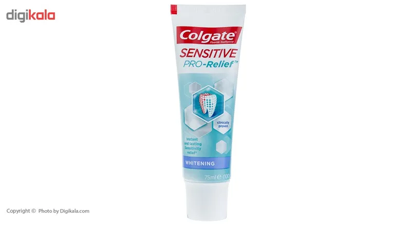 خمیر دندان کلگیت مدل Sensitive Pro-Relief Whitening حجم 75 میلی لیتر - تصویر 4