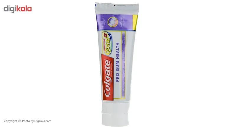 خمیر دندان کلگیت سری Total 12 مدل Pro Gum Health حجم 75 میلی لیتر - تصویر 2