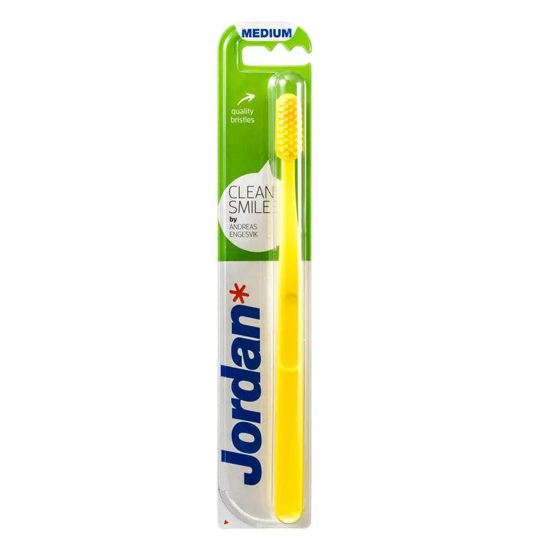 مسواک جردن مدل Clean Smile با برس متوسط - تصویر 2