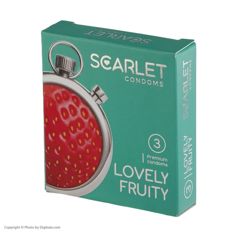 کاندوم اسکارلت مدل LOVELY FRUITY بسته 3 عددی - تصویر 4