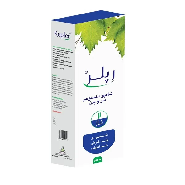 شامپو مو و بدن رپلر مدل Neem oil حجم 300 میلی لیتر - تصویر 2