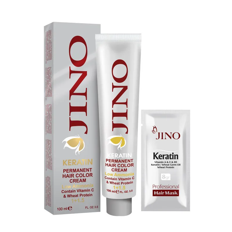 رنگ مو ژینو سری Cappuccino شماره 8.72 حجم 100 میلی لیتر رنگ بلوند کاپوچینویی روشن - تصویر 2