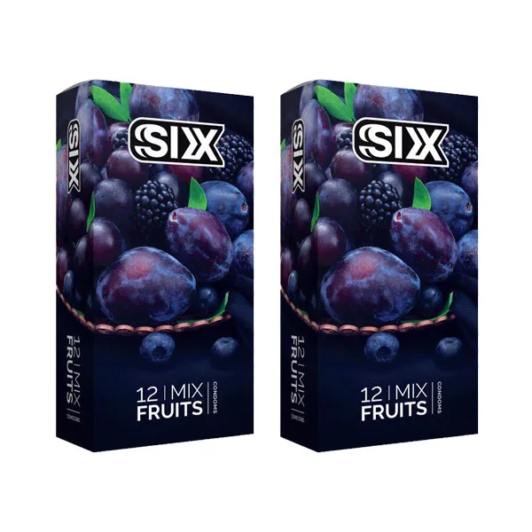 کاندوم سیکس مدل Mix Fruits مجموعه 2 عددی - تصویر 2