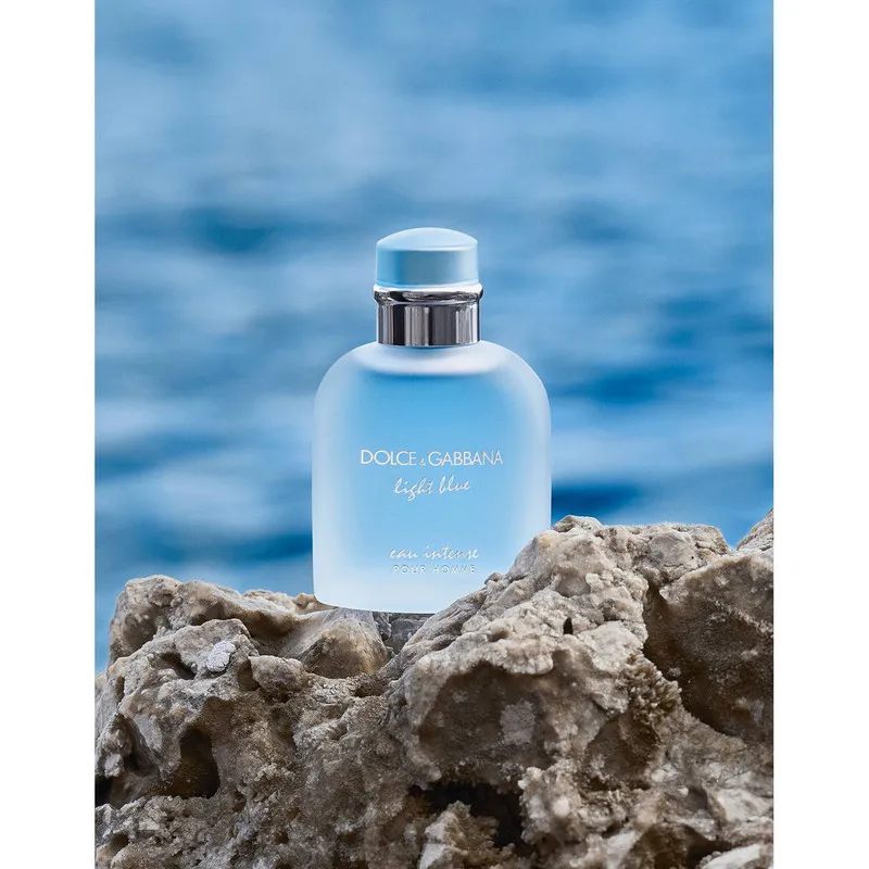 ادو پرفیوم مردانه دولچه اند گابانا مدل Light Blue Eau Intense حجم 200 میلی لیتر - تصویر 3