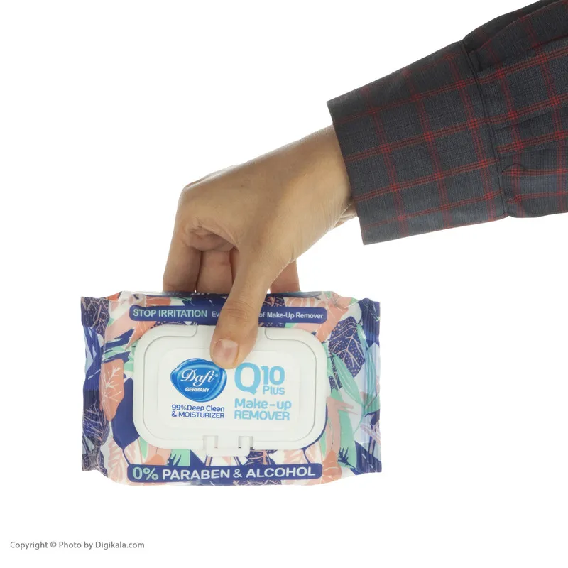 دستمال مرطوب دافی مدل Q10-STOP IRRITATION بسته 50 عددی - تصویر 5