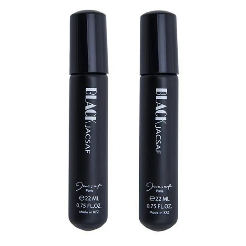 عطر جیبی مردانه ژک ساف مدل Black حجم 22 میلی لیتر بسته 2 عددی - تصویر 2