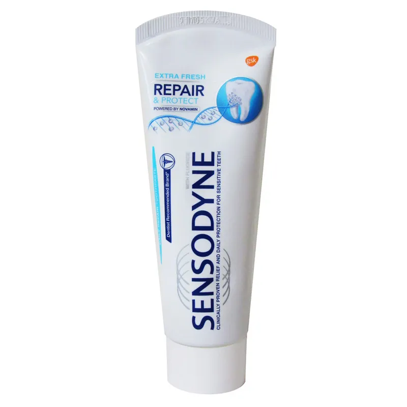 خمیر دندان سنسوداین سری Repair & Protect مدل Extra Fresh حجم 75 میلی لیتر - تصویر 2