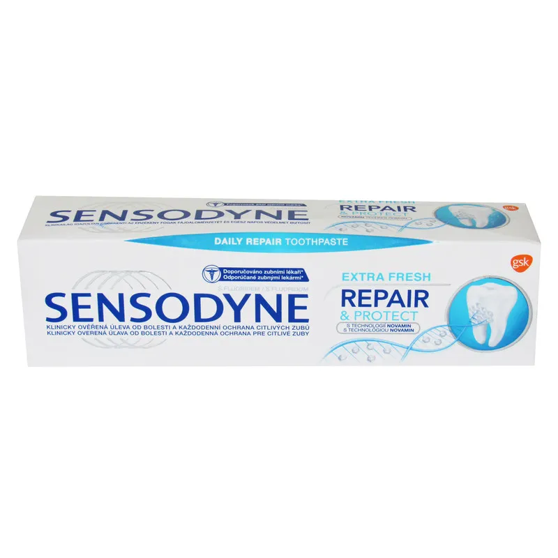 خمیر دندان سنسوداین سری Repair & Protect مدل Extra Fresh حجم 75 میلی لیتر - تصویر 3