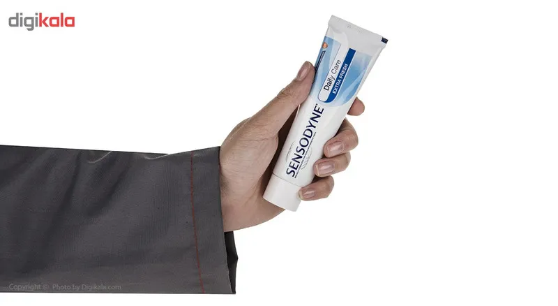 خمیر دندان سنسوداین سری Daily Care مدل Extra Fresh وزن 50 میلی لیتر - تصویر 3