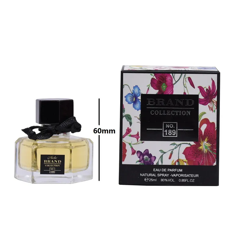 عطر جیبی زنانه نیچ برند کالکشن Gucci Flora-189 حجم 25 میلی لیتر - تصویر 2