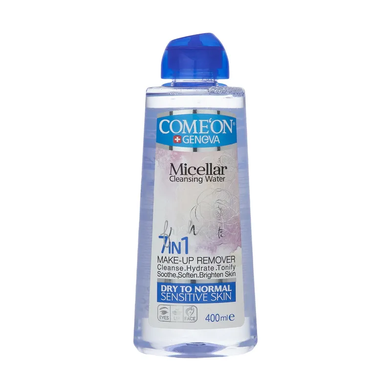 آب پاک کننده آرایش صورت کامان مدل DRY SKIN حجم 400 میلی لیتر - تصویر 2