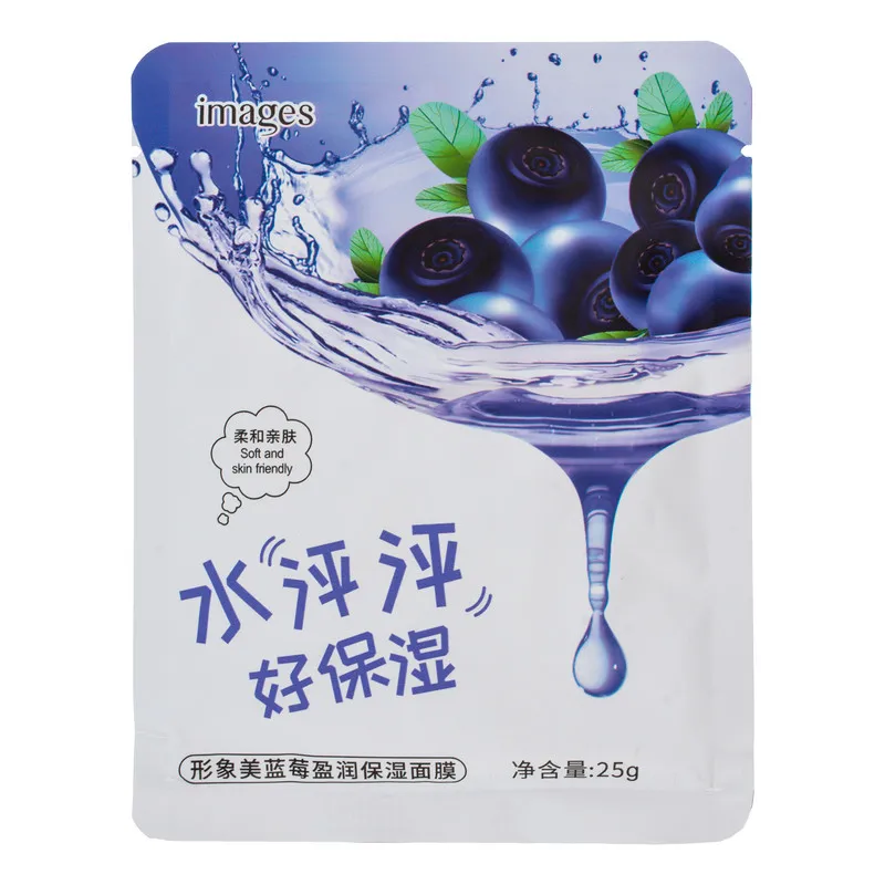 ماسک ورقهای صورت ایمجز مدل بلوبری حجم 25 میلیلیتر مناسب پوست چرب با خواص آبرسان، مرطوبکننده، کوچککننده منافذ باز، لایهبردار، درخشانکننده و کاهشدهنده چربی پوست