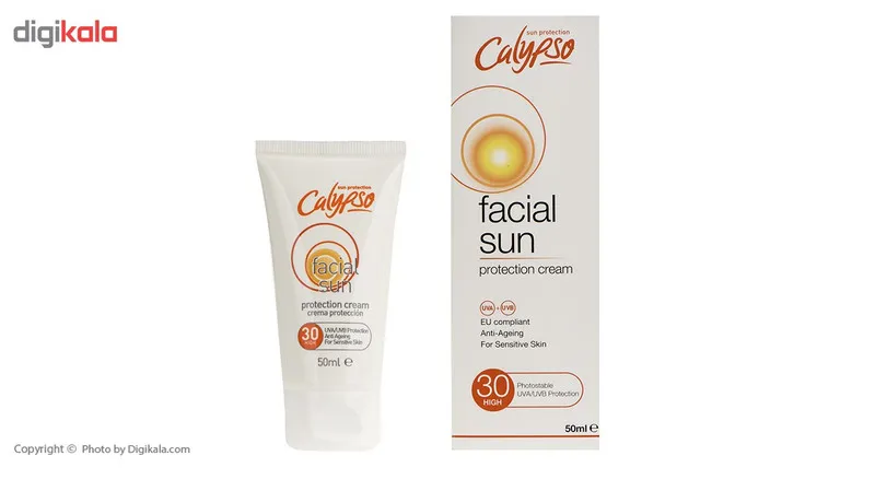 کرم ضد آفتاب کالیپسو Spf30 حجم 50 میلی لیتر - تصویر 4