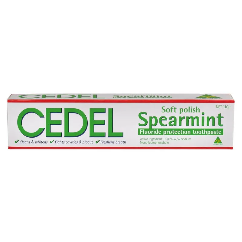 خمیر دندان سیدل مدل Spearmint Fluoride حجم 110 میلی لیتر