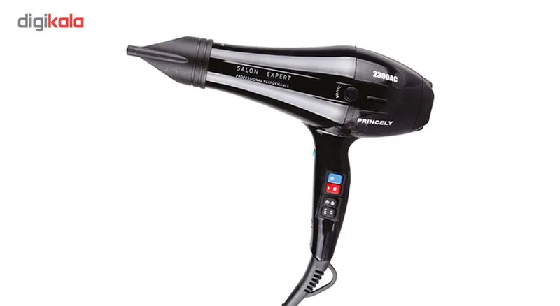 سشوار حرفه ای پرنسلی مدل PR234AT به همراه اتو مو پرنسلی مدل PR150AT - تصویر 3