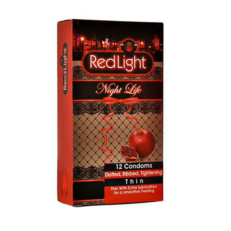 کاندوم ردلایت مدل Night Life بسته 12 عددی به همراه کاندوم ساگامی مدل لارج مجموعه 3 عددی - تصویر 2