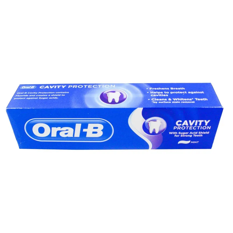 خمیر دندان اورال -بی مدل Cavity حجم 100 میلی لیتر مجموعه دو عددی - تصویر 2
