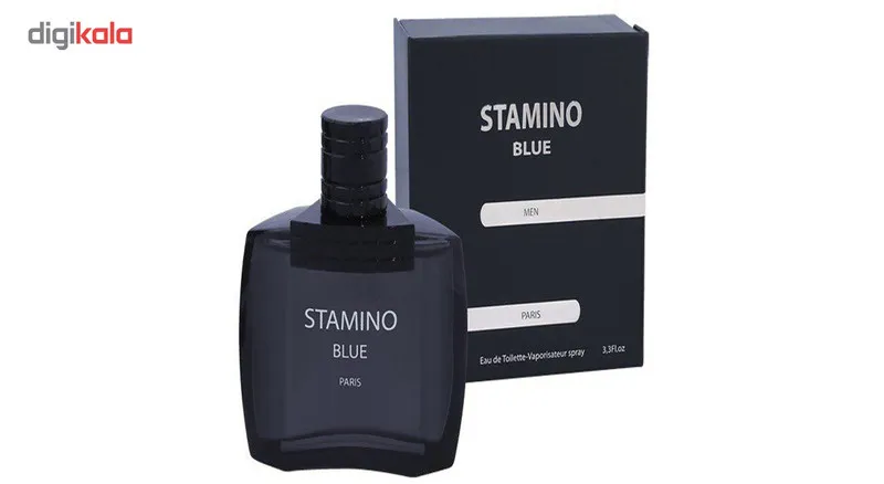 ادو تویلت مردانه استامینو مدل Blue حجم 100ml - تصویر 3