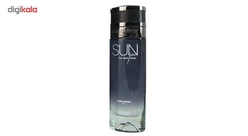 ادوتویلت مردانه فرانک اولیور مدل Sun Java Black حجم 75ml - تصویر 2