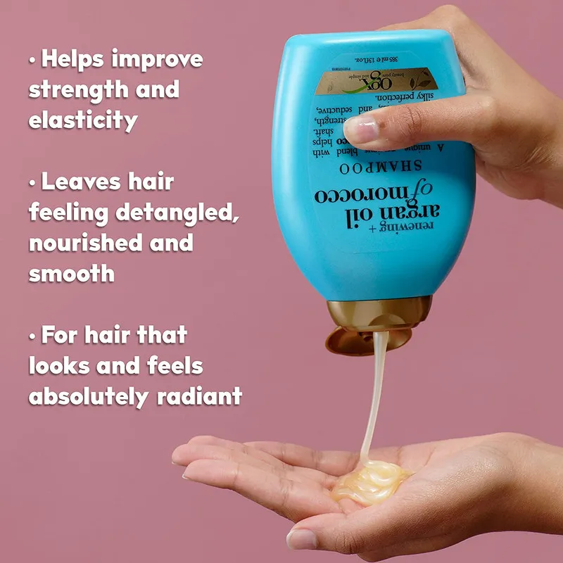 شامپو مو او جی ایکس مدل Argan Oil Of Morocco حجم 385 میلی لیتر - تصویر 3