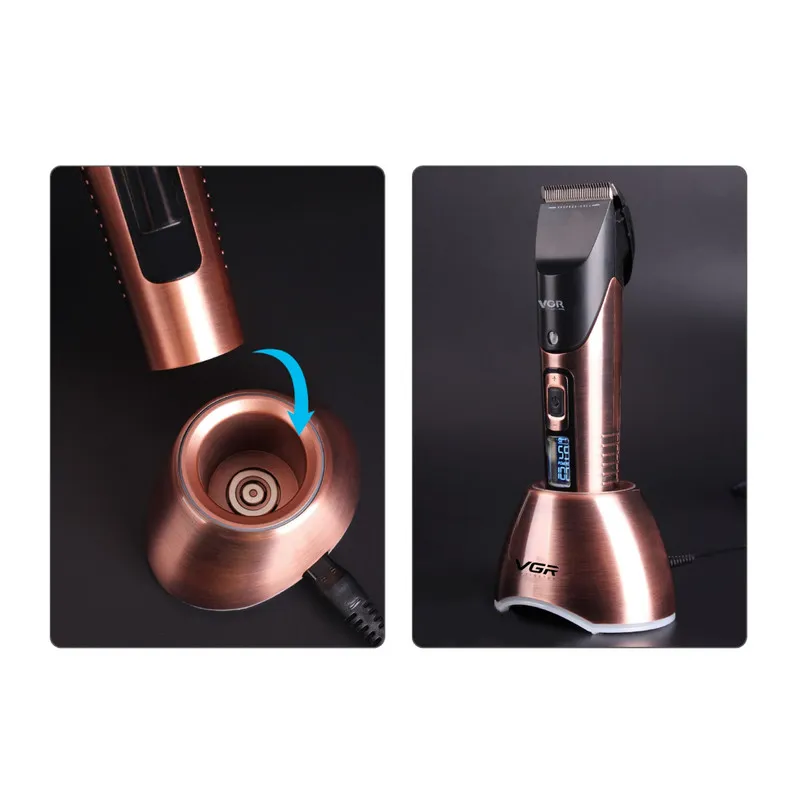 ماشین اصلاح موی سر و صورت وی جی ار مدل v-003 - تصویر 2