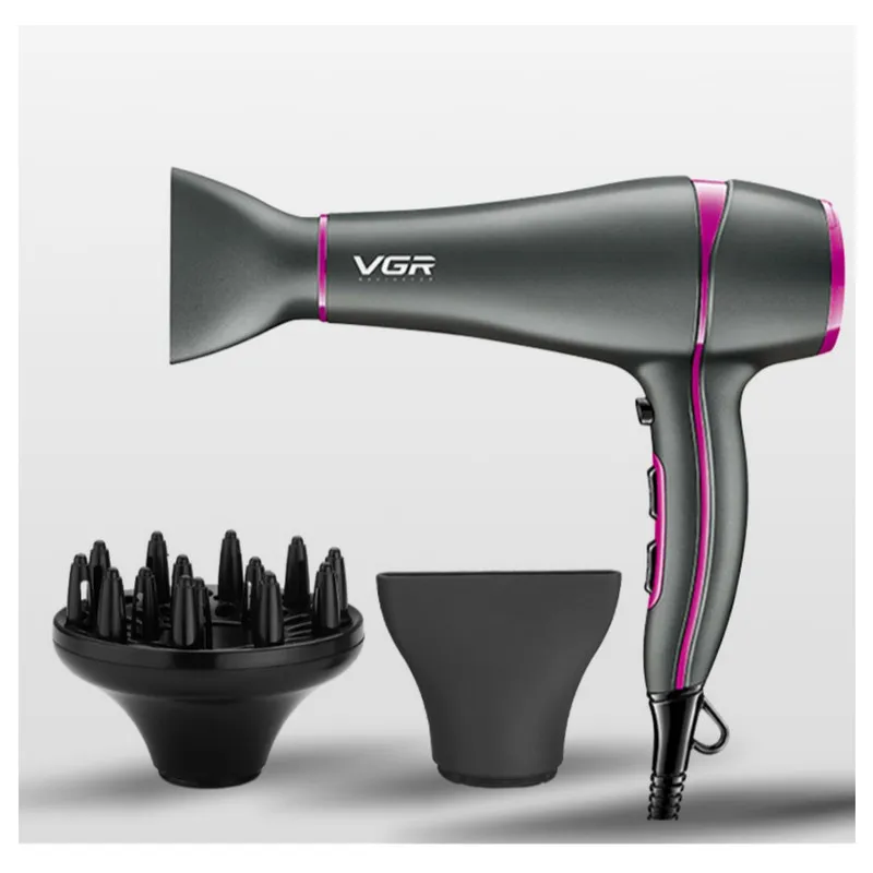 سشوار حرفه ای وی جی ار مدل V-402 - تصویر 2