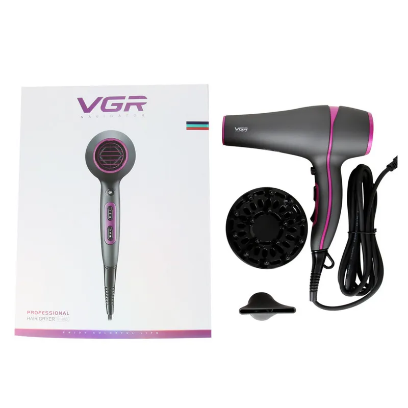 سشوار حرفه ای وی جی ار مدل V-402 - تصویر 3