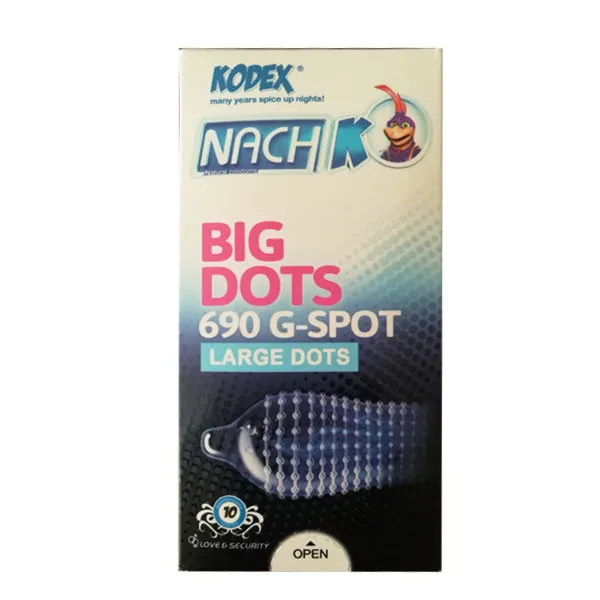 کاندوم ناچ کدکس
مدل Big Dots بسته 12 عددی به همراه کاندوم مدل Classic Aloe Vera بسته 12 عددی - تصویر 4
