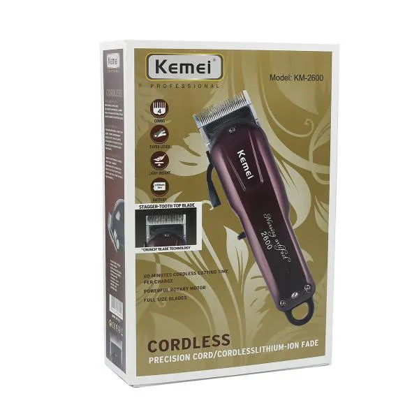 ماشین اصلاح موی صورت کیمی مدل KM-2600 - تصویر 3