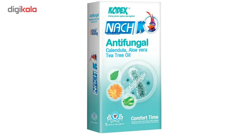 کاندوم کدکس مدل Antifungal بسته 12 عددی - تصویر 2