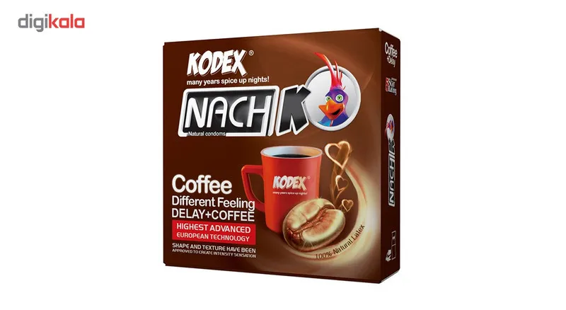 کاندوم کدکس مدل Coffee بسته 3 عددی - تصویر 2