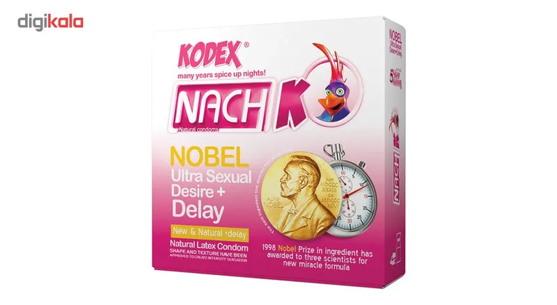 کاندوم کدکس مدل Nobel بسته 3 عددی - تصویر 2