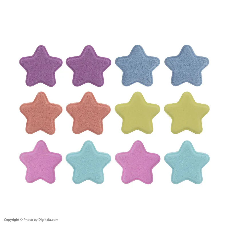 کوکتل پدیکور ژبن پلاس مدل Star وزن 600 گرم بسته 12 عددی - تصویر 2