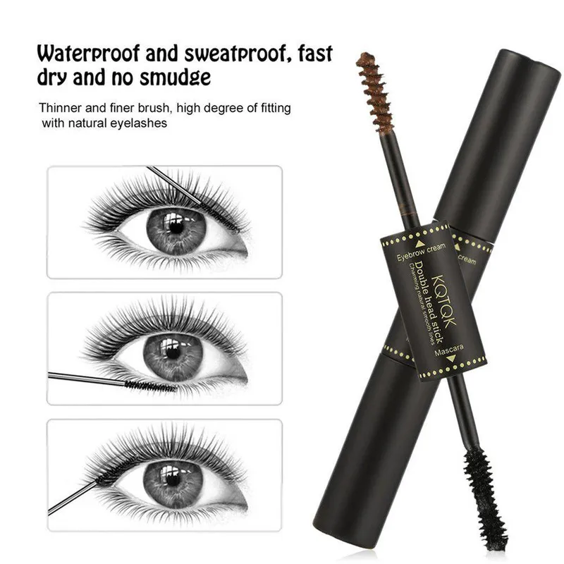 ریمل حجم دهنده و ریمل ابرو کی کیو تی کیو کی مدل CHARMING STICK شماره 02 - تصویر 5